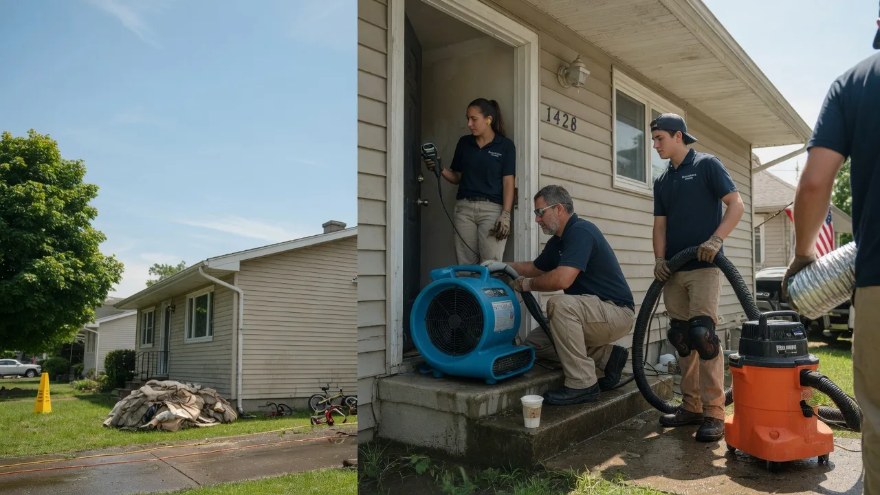 Water Damage Restoration in Tremont, IL near me